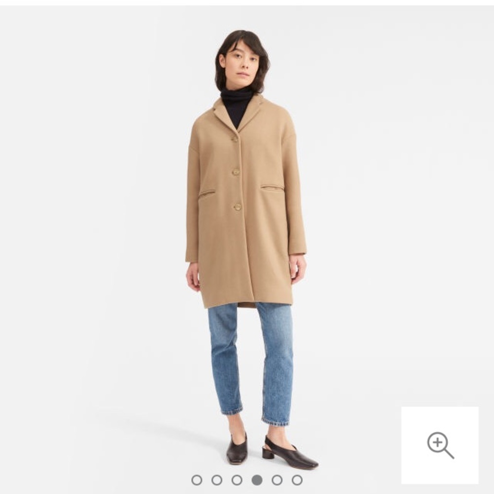 Everlane cocoon coat
